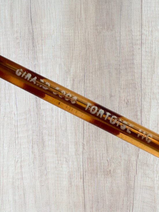 Vintage Girard 5966 Tortoise Eyeglass Frames France 53-17-135 Retro Optical main image 13
